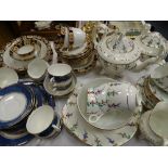 STAFFORDSHIRE TEAWARE in various patterns