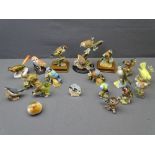 MIXED ORNAMENTAL BIRD COLLECTION by Beswick and others