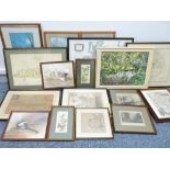 ANTIQUE MAPS & PRINTS - an assortment