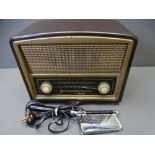 VINTAGE BAKELITE CASED BUSH RADIO and a boxed Pifco hand held trouser press