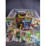 COMICS - MARVEL 'Spider Man', DC 'Green Lantern' circa 1980s, approximately 300