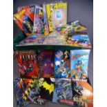 COMICS - D C BATMAN, Robin ETC circa 1980s and 1990s and earlier (200 plus)