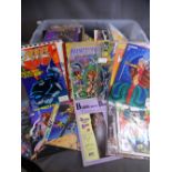 COMICS - DC assortment, various titles and a quantity of plastic wallets, approximately 100