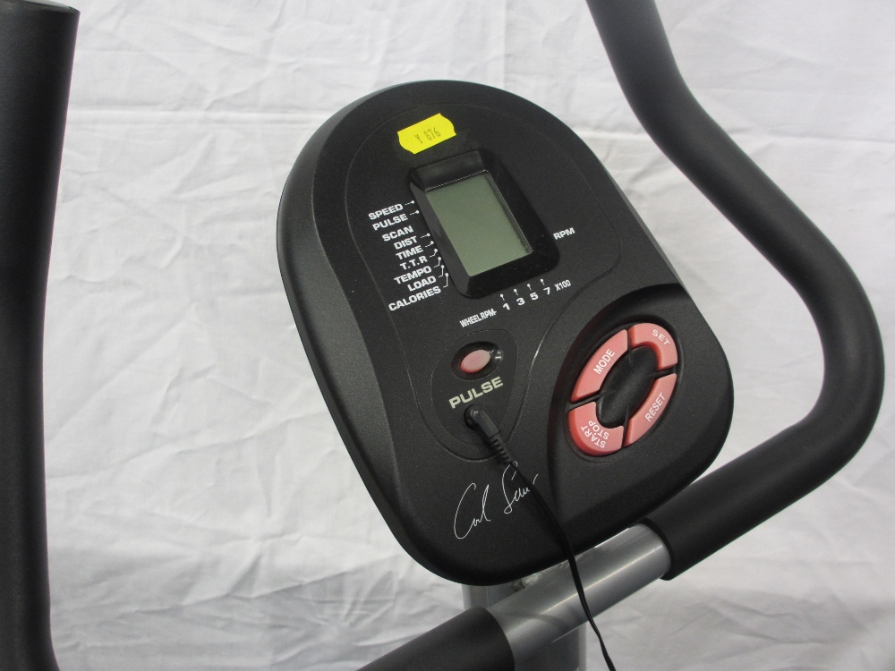 KARL LEWIS EXERCISE BIKE with tension control - Image 2 of 2