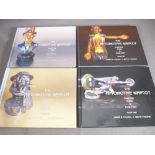 CAR MASCOT COLLECTORS BOOKS X 4 VOLUMES - James R Colwill & Bruce Stewart - The Automotive Mascot