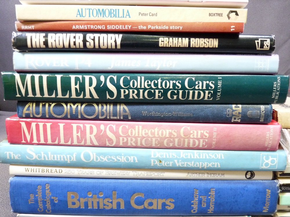 AUTOMOBILE COLLECTORS BOOKS-A QUANTITY to include The Complete Catalogue of British Cars- - Image 2 of 3