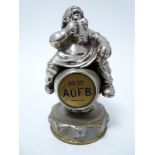 VINTAGE CAR MASCOT - ANTIDELUVIAN ORDER OF FROTH BLOWERS (AOFB) by Birmingham Medal Co, seated