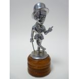 VINTAGE ADVERTISING CAR MASCOT-SIR KREEMY KNUT trademark figure for Sharps Toffee Co, possibly by