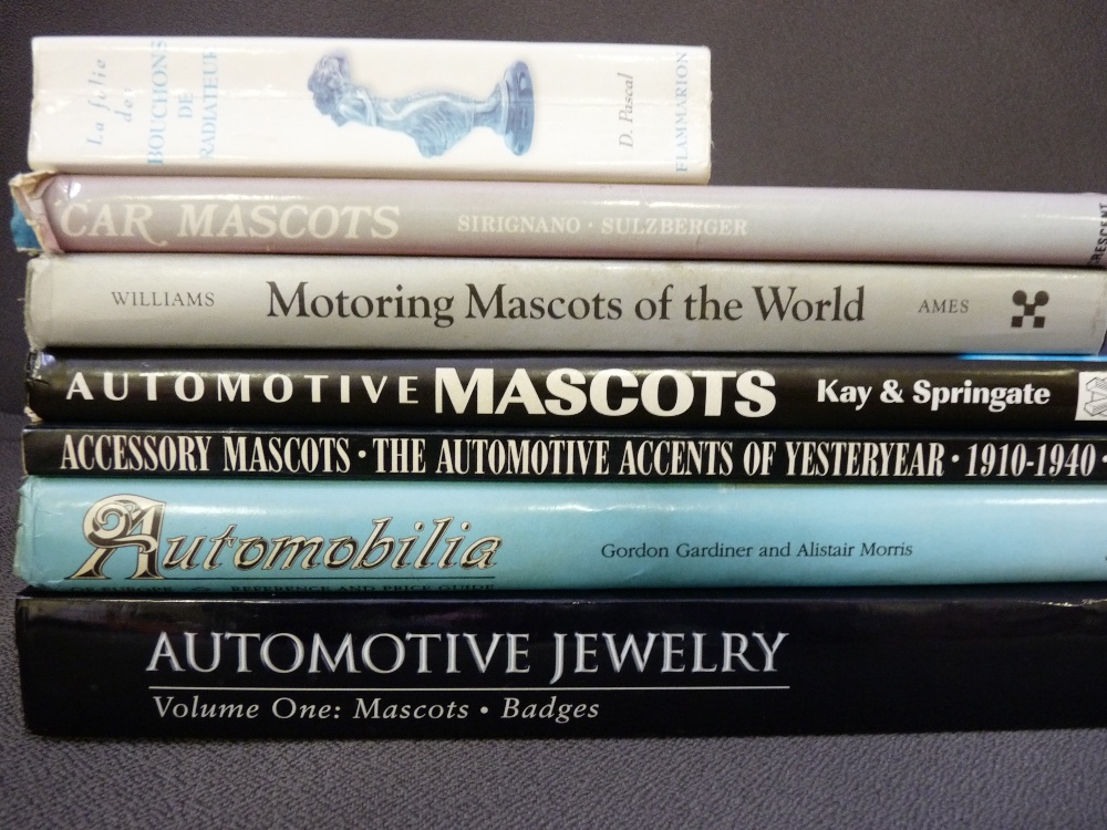 CAR MASCOT COLLECTORS BOOKS X 7 to include Michael Furman-Automotive Jewelry, Volume 1 Mascots- - Image 2 of 2