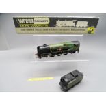 MODEL RAILWAY - Wrenn W2238 B.R. green 4-6-2 'Clan Line' boxed with packing rings
