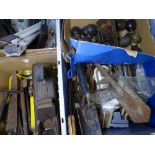 3 BOXES OF MIXED TOOLS AND RADIOS etc,