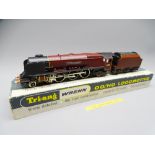 MODEL RAILWAY - Wrenn W2242 B>R> maroon "CITY OF LIVERPOOL". Professionally renumbered to HORNBY