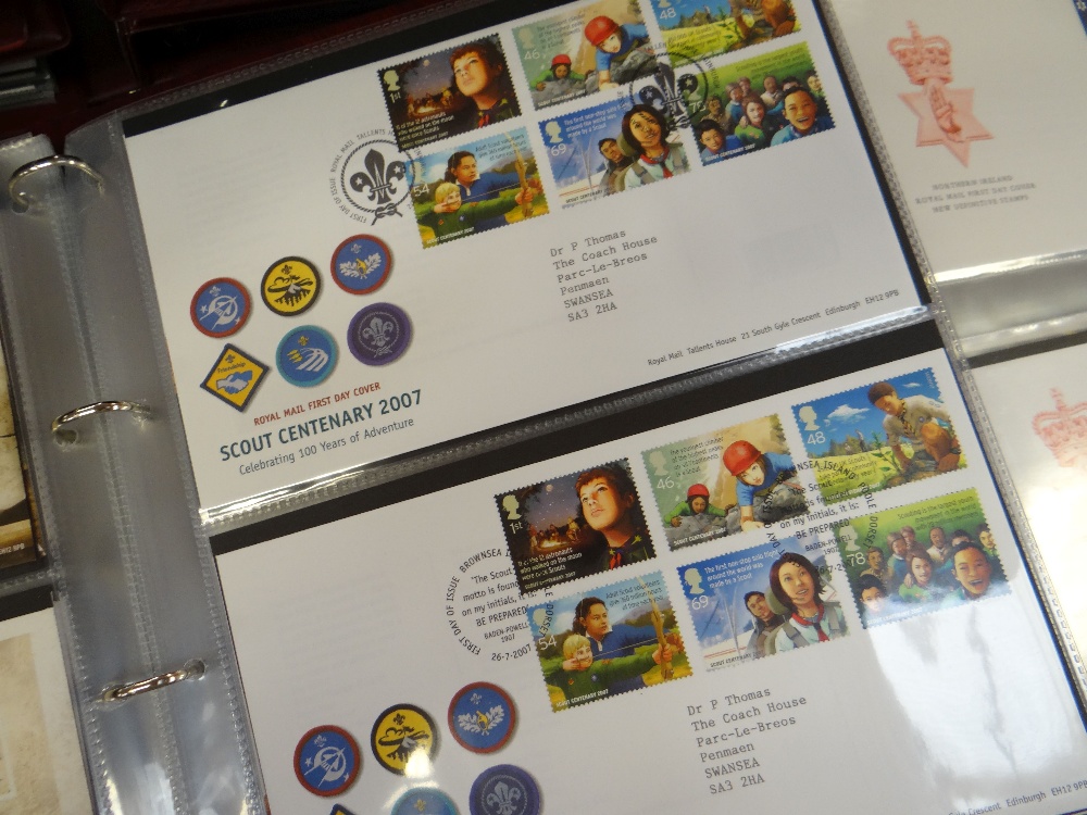 TWENTY-TWO ALBUMS OF ROYAL MAIL FIRST DAY COVERS organised into year spans from 1986 - Image 2 of 7