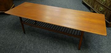 1960s MID CENTURY KOFOD LARSEN G-PLAN TEAK COFFEE TABLE