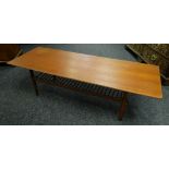 1960s MID CENTURY KOFOD LARSEN G-PLAN TEAK COFFEE TABLE