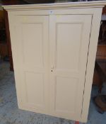 VINTAGE PAINTED KITCHEN PROVISIONS CUPBOARD