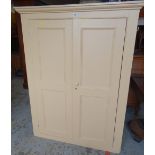 VINTAGE PAINTED KITCHEN PROVISIONS CUPBOARD