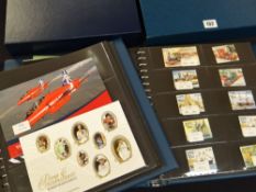 TWO ISLE OF MAN STAMP ALBUMS mainly with commemorative booklets, 1970s commemorative books noted (