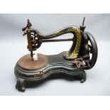 VINTAGE JONES SERPENTINE SEWING MACHINE