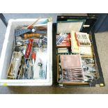 EPNS & OTHER CUTLERY a good mixed quantity (boxed & loose)