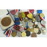 ASSORTED MEDALS including Coronation medals