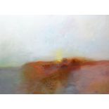 ANTHONY KRIKHAAR (Danish b.1940) oil on canvas - abstract, entitled verso 'Twente Holland',