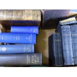 LEATHERBOUND & OTHER RELIGIOUS WELSH BOOKS & BIBLES a quantity
