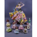 ITALIAN FIGURINES, an assortment