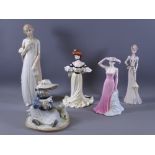 LLADRO, COALPORT, DOULTON & OTHER PORCELAIN FIGURINES to include 'The Love Letter' HN3105 by