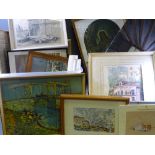 VINTAGE PICTURES, PAINTINGS & PRINTS mainly framed and of various subjects