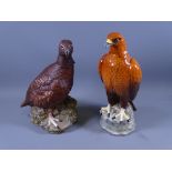 BESWICK GOLDEN EAGLE DECANTER and a Royal Doulton Matthew Gloag & Son 'Famous Grouse' Scotch