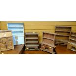 ASSORTED MINIATURE FURNITURE including dressers, bureaus ETC (6)