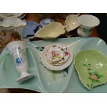 CARLTONWARE, WEDGWOOD POTTERY & PORCELAIN