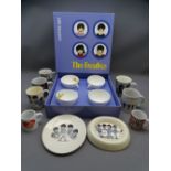 THE BEATLES BOXED COFFEE SET 'The Yellow Submarine' and a quantity of other Beatles china and