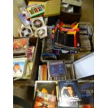 LOT WITHDRAWN-MUSIC CDs, vintage cassettes and reel to reel recorded music, a large quantity of num