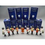 CORGI SPECIAL EDITION SCULPTURED FIGURINES - 'Scot's Guards', 'Piper the Black Watch' and '