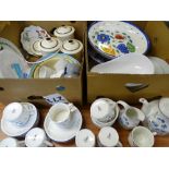 ROYAL DOULTON MINERVA PART TEASET and a mixed quantity of other pottery and china tableware ETC