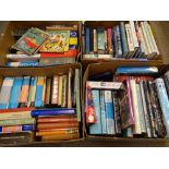 VINTAGE & LATER BOOKS - four boxes