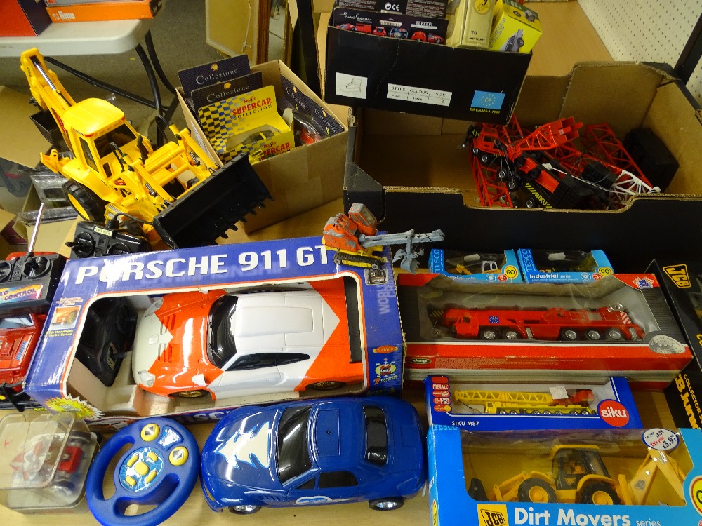 LOT WITHDRAWN-RADIO CONTROL, DIECAST & OTHER COLLECTORS CARS & TOYS, a quantity