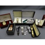 GENTLEMAN'S WRISTWATCHES, a mixed selection including Rotary two tone stainless steel, Avia,