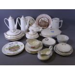 GILT DECORATED & CHAPEL CHINA & TABLEWARE, a quantity