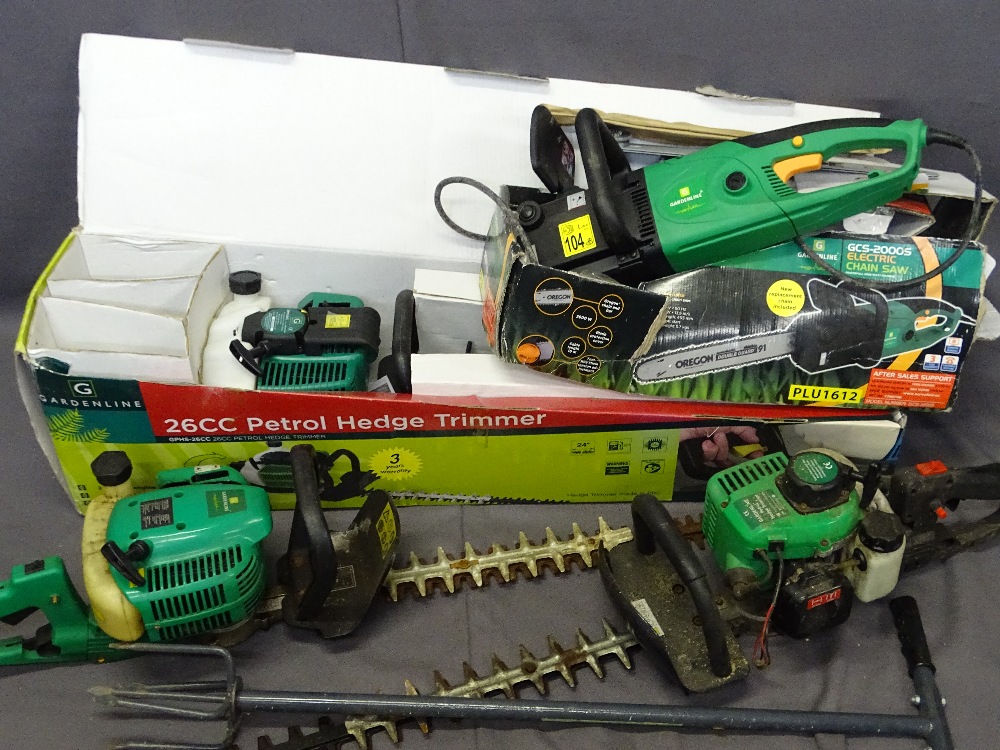 GARDENLINE HEDGE TRIMMERS, a parcel ETC E/T