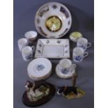 ROYAL WORCESTER LIMITED EDITION 'REMEMBER NELSON BULL' (208/822), a part coffee set, same maker