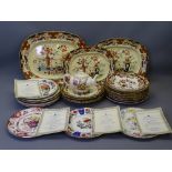 MASON'S IRONSTONE - Imperial, Mandalay and a quantity of plates with certificates ETC