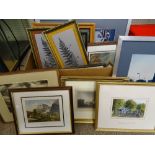 FRAMED PICTURES & PRINTS, a quantity by William Heaton Cooper and others