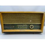 PYE RANCHER VINTAGE RADIO, 30cms H, R37, mid 1950's valve