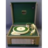 DANSETTE, JUNIOR RECORD PLAYER, 19 x 35 x 31cms, 1960s