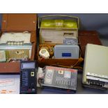 STELLA PHONE, GBC PT12 GRUNDIG, 'Stenorette', Phonotrix mini tape recorders and a Hung-Chang cm-