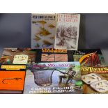 QUANTITY OF FLY FISHING BOOKS including 'Tying Techniques' by Jacqueline Wakeford, 'Fishing Flies'