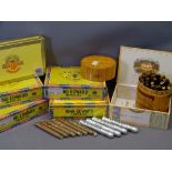 CIGARS - one hundred King Edward Imperial cigars in four sealed boxes, a sealed box of twenty five